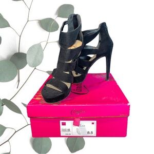 NWT Candies 5” cage stiletto heels